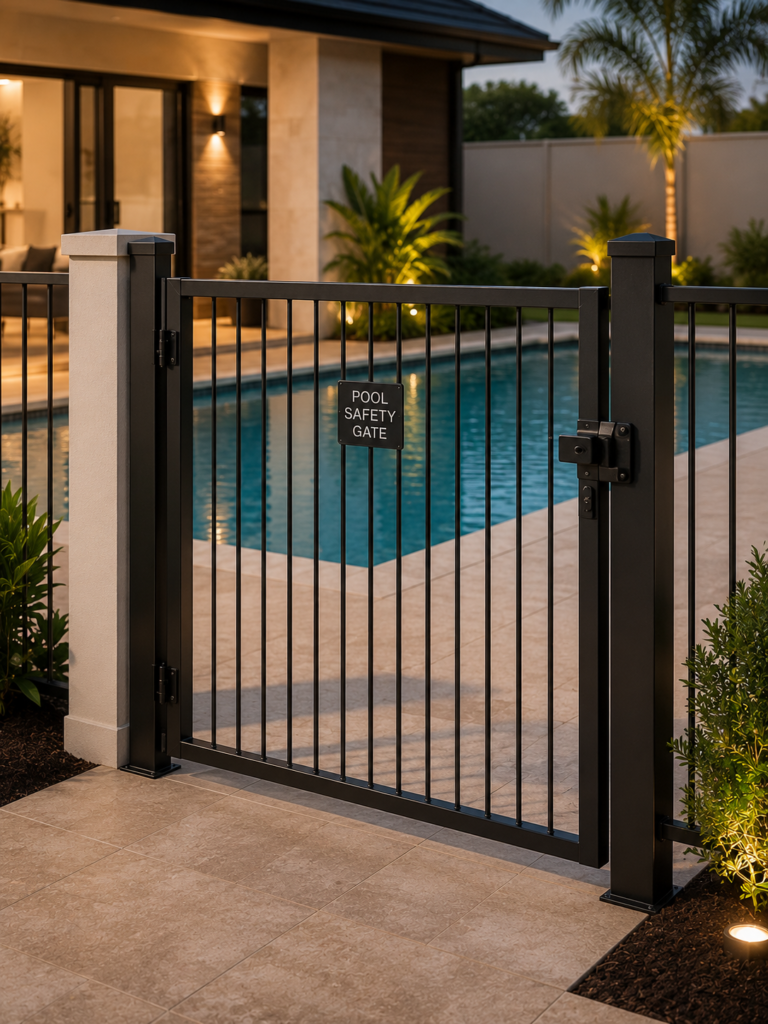 Swimming Pool Protect Gate